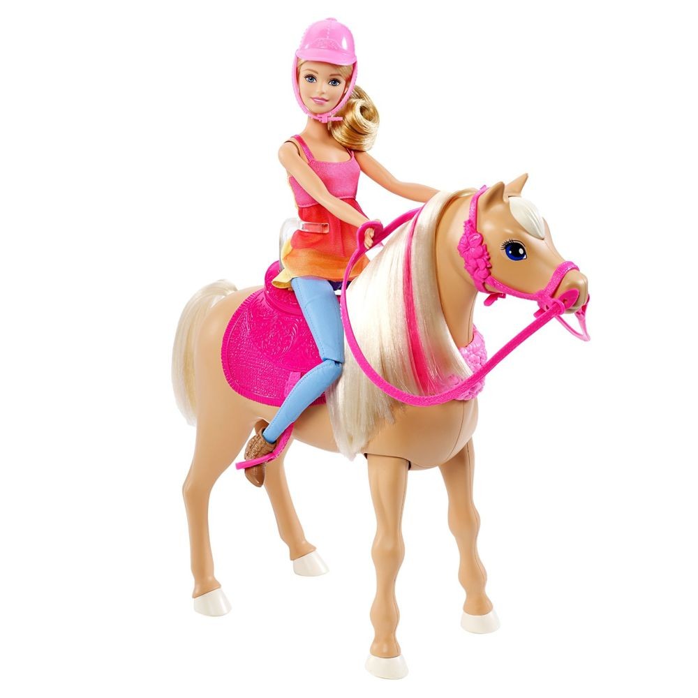 Barbie - Set Barbie Doll & Dancing Fun Horse | eBay