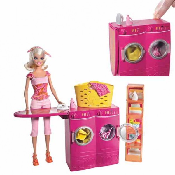 Barbie Möbel Waschsalon eBay