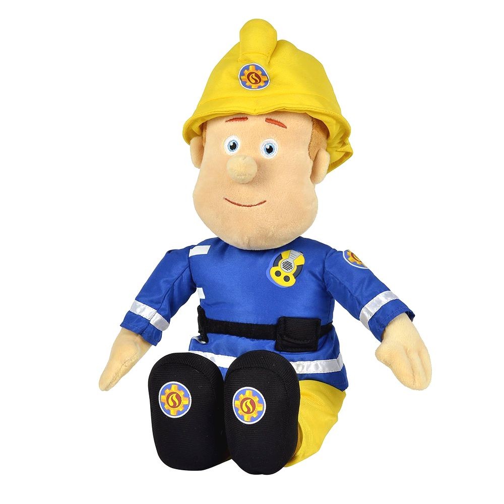 Feuerwehrmann Sam - Plüschfigur Sam Plüsch Figur Softwool ...