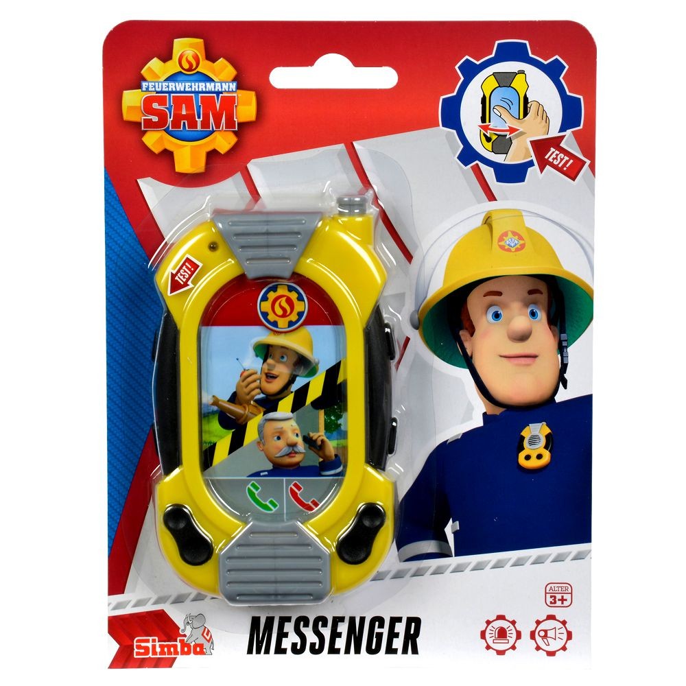 fireman sam talking soft toy