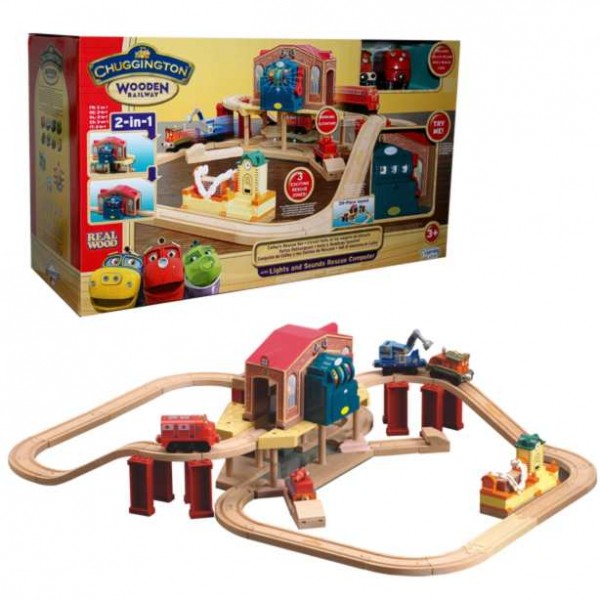 Chuggington   Holz Licht & Sound Rettungsset