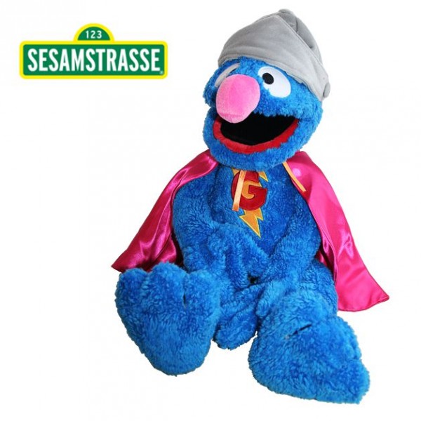 Sesamstrasse Plüsch Figur Handpuppe Super Grobi 75cm Sesamstrasse Handpuppen 6911