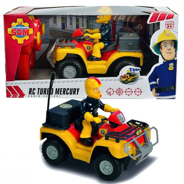 Fireman Sam - RC Turbo Quad Mercury & Light | eBay