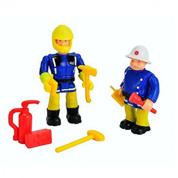 Feuerwehrmann Sam - Spiel Figuren Set - Sam & Steele FS91050 | eBay